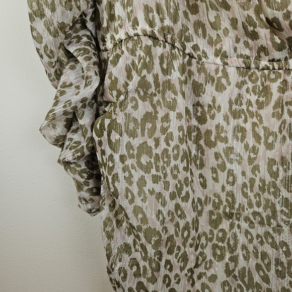Walter Baker Cream Leopard Mini Dress - Picture 10 of 13